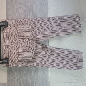 Peek striped multicolor jeans size 6-9 months